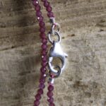 Granaat ketting 2 mm