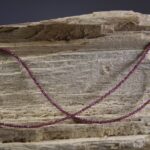 Granaat ketting 2 mm
