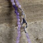 Amethist ketting 3 mm