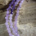 Amethist ketting 3 mm