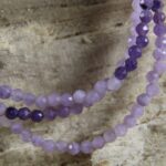 Amethist ketting 3 mm