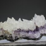 Amethist met Starburst Calciet