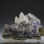 Amethist met Stellar Beam Calciet