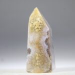 Amethist Chalcedoon punt uit Piauí, Brazilië