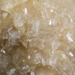 Apofylliet (Zeegroene) met Stilbiet en daarop Calciet kristalletjes (Realisatie)