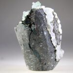 Aqua groene Apofylliet met witte Stilbiet