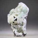 Aqua groene Apofylliet met witte Stilbiet