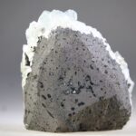 Aqua groene Apofylliet met witte Stilbiet