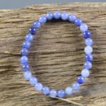 Blauwe Kwarts armbandje