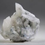 Blauwe fantoom clusters, met veelal Hematiet uit Bahia, Brazilië