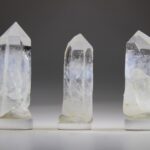 Blue Smoke Mist Lemurian met Cookeite uit Colombia (Pilaar van licht)