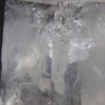 Blue Smoke Mist Lemurian met Cookeite uit Colombia (Pilaar van licht)
