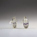 Blue John Fluoriet Oorhangers
