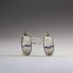 Blue John Fluoriet Oorhangers
