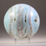 Caribbean Blue Aragoniet Bol