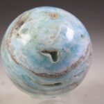 Caribbean Blue Aragoniet Bol