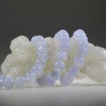 Blauwe Chalcedoon armbandje