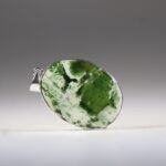 Chroom Opaal Chalcedoon Hanger