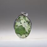 Chroom Opaal Chalcedoon Hanger
