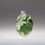 Chroom Opaal Chalcedoon Hanger