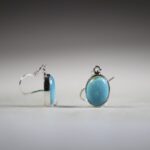 Chrysocolla Oorhangers