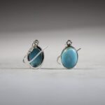 Chrysocolla Oorhangers