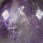 Amethist bol met fantomen