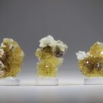Gele Fluoriet, helderwit Calciet, Bariet uit Spanje