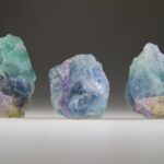 Lavendel Amethist met Fluoriet uit Erongo, Namibië (uitverkocht)