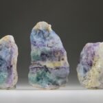 Lavendel Amethist met Fluoriet uit Erongo, Namibië (uitverkocht)
