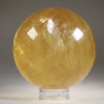 Calciet Geel/gouden bol