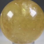 Calciet Geel/gouden bol
