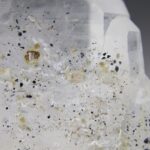 Gilalite en Pyriet in kwarts (Medusa stone)