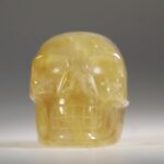 Golden healer skull