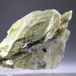 Gouden Mica met zwarte Toermalijn