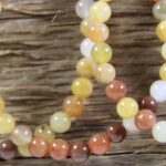 Jade Golden Silk armbandje (donker)