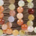 Jade Golden Silk armbandje (donker)