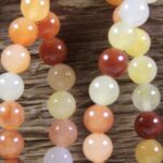 Jade Golden Silk armbandje (donker)