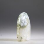 Heulandiet (veelal groen) met Stilbiet
