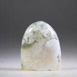 Heulandiet (veelal groen) met Stilbiet