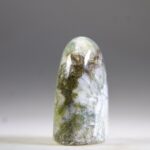 Heulandiet (veelal groen) met Stilbiet