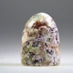 Heulandiet (veelal groen) met Stilbiet