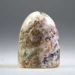 Heulandiet (veelal groen) met Stilbiet