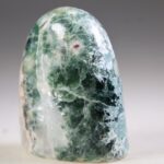 Heulandiet (veelal groen) met Stilbiet