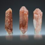 Lemurische Hematietkwarts Dubbeleinder