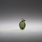 Jade Hanger gold plated