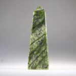 Jungle Serpentijn Jaspis Obelisk(Oneindige stroom/overvloed), Pakistan