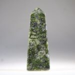 Jungle Serpentijn Jaspis Obelisk(Oneindige stroom/overvloed), Pakistan