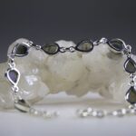 Labradoriet armband (blauw)