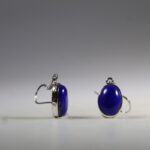 Lapis Lazuli oorhangers
